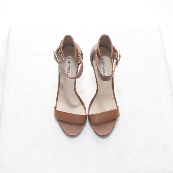 MARLENEE COGNAC HEELS - Picture 7 of 8